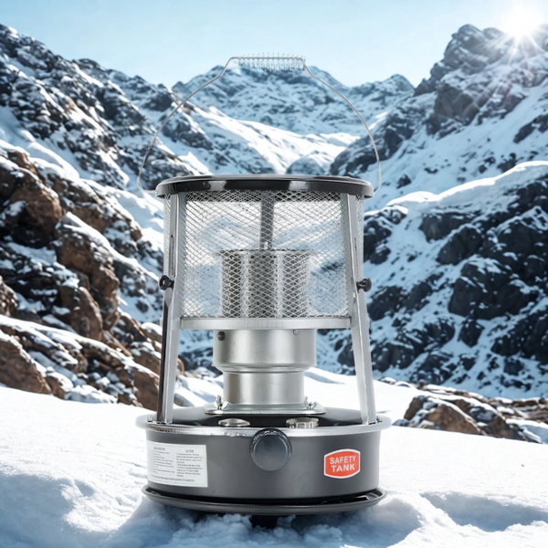 10000 BTU Kerosene Heater Height Adjustable Outdoor/Indoor Kerosene Stove 4.5L