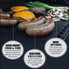 5Pcs/set Reusable BBQ Grill Mat Bake Cooking Sheet Non-Stick BBQ Pad