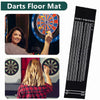 Darts Mat Floor and Dart Tips Protection Professional Non Slip Nylon Carpet Mats