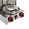 LPG Shawarma Doner Kebab Machine Gyros Kabab Grill Rotisserie Stainless Steel AU