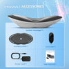Electric Lumbar Traction Massager Adjustable Intensity Lower Back Pain Relief AU
