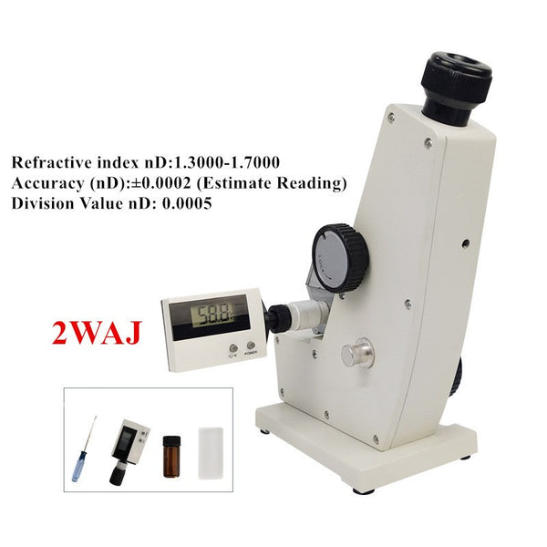 Refractometer Brix Salinity Fruit Sugar Sweetness Tester Abbe Refractometer 2WAJ