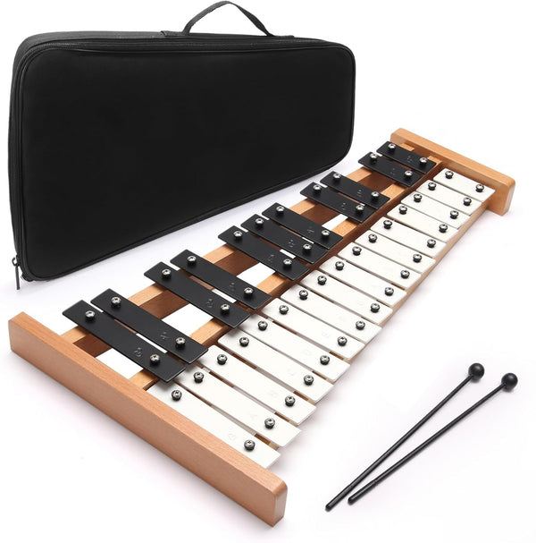 27 Note Percussion Instrument with Metal Keys Music Instrument Christmas Gift