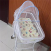 Clear Baby Bassinet Anti-Reflux Hospital Cot Newborn Crib w/ Wheels & Storage