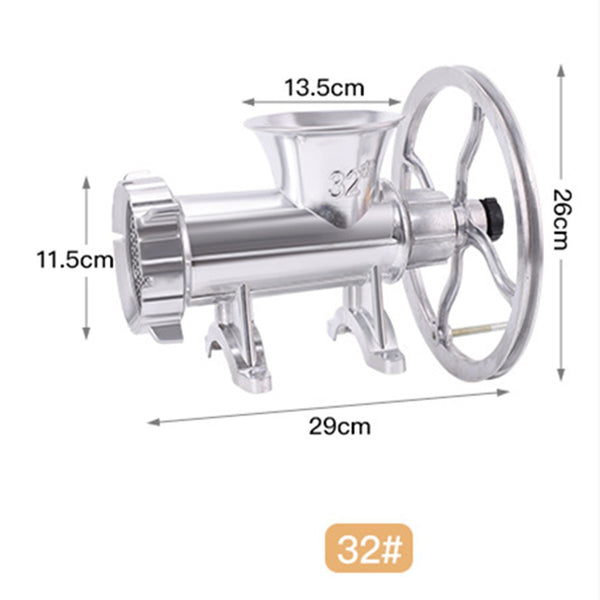 Kitchen Meat Grinder Mincer Stuffer Multifunctional Manual Meat Grinder 32#