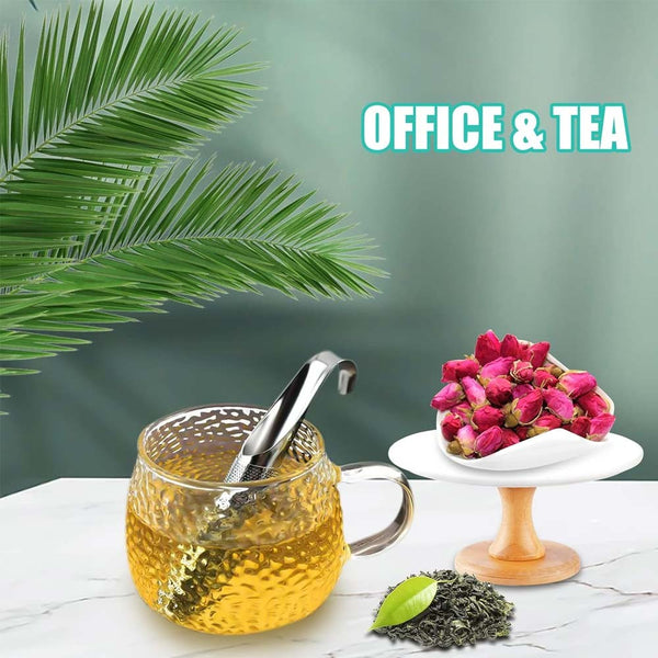 Tea Infuser Stainless Steel Leaf Strainer Herbal Mesh Loose Filter Diffuser Mug