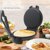 1200W Electric Chapati Roti Maker Bread Crepe Machine Tortilla  Non-Stick Maker