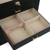 Large Jewelry Box Organizer Leather Jewelry Storage Case Earring Bracelet Holder