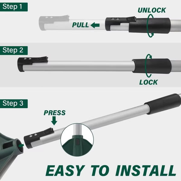 Turf Carpet Rake Broom Hand Rake Carpet Rake for Pet Hair with Adjustable Handle