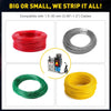 180W Electric Wire Stripper Machine Wire Stripping Tool for 1.5-30 mm Scrap Wire