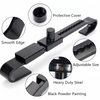 Shipping Container Lock Adjustable Steel Cargo Trailer Lock with 2 Keys & Cover