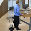 Wall Mounted Folding Desk/ Wooden Drawing Stool Wobble Stool Height Adjust Chair