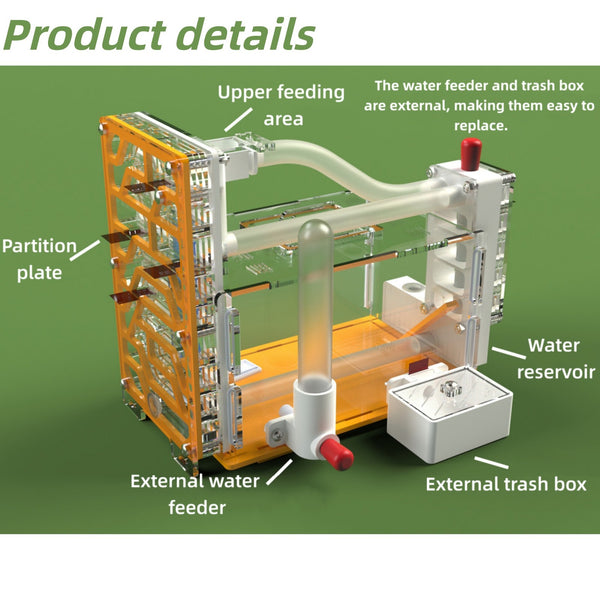 Ant Farm DIY Ant Nest 3D Acrylic ANT Workshop Educational Ant House For Gift AU