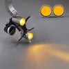 Dental Loupes With Light 3.5X420mm Magnifying Glass Binoculars Angle Adjustable