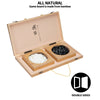 Folding Baduk Weiqi Board Game Portable Wooden Timber Strategy Go Game Set Gift
