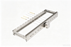 Electric Skewer Kabob Auto Rotating Rotisserie Grill Rack Adjustable Outdoor BBQ