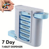 7Day Pill Box Medicine Storage Weekly Tablet Container Case Organizer Dispenser