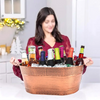 2pcs Beverage Tub Wine Champagne Bucket Cooler Drinks Cooler Vintage Copper AU