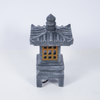 Garden Ornament Lamp Pagoda Sculpture Zen Palace Lantern Outdoor Decor Light