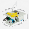 750W Gem Polishing Grinding Machine 5in1 Jewelry Lapidary Saw for Cutting Rocks