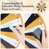 24 Slots Colorful Tabletop Spin Prize Wheel w/ Pen Eraser Roulette Wheel For Pub