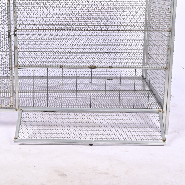 Poultry Cage Chicken Coop With Trough For Farming Breeding And Poultry Raising