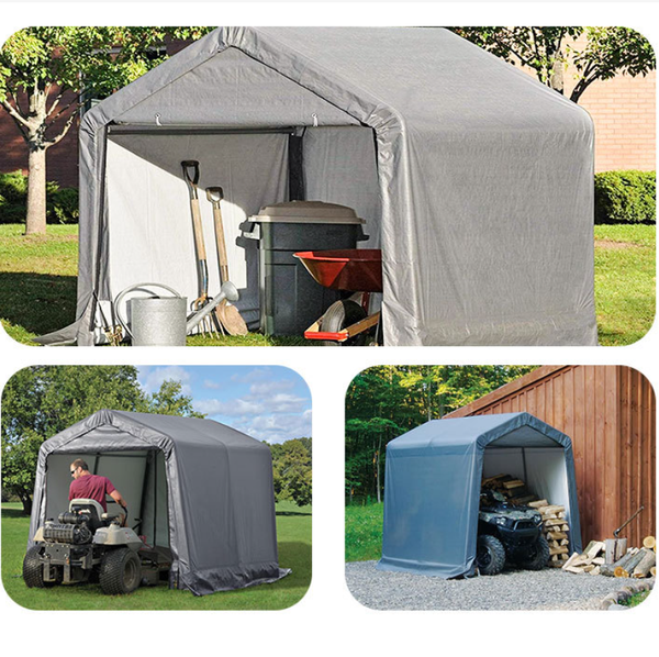 Outdoor Storage Shelter Shed 3x1.8x2M Portable Canopy Carport Garage Waterproof