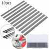 10pcs Planer Blades Reversible Carbide 82mm For MAKITA BOSCH HITACHI w/ BOX