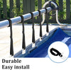Aqua Buddy Pool Cover Roller Attachment Straps Kit 8PCS for Swimming Solar Pool
