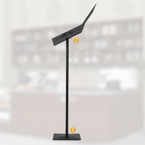 Floor Menu Stand Heavy Duty Lectern Brochure Display Holder Restaurant Retail