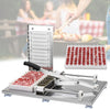 Manual Mutton Kebab Machine BBQ Skewer Meat Making Mahcine Kebab Press Mould