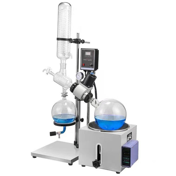 2L Rotary Evaporator Rotavapor Lab Machine Manual Auto Lifting Experimental Tool
