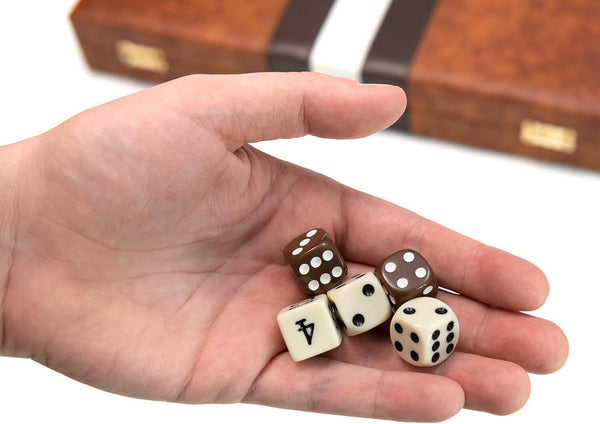 18 inch Premium Backgammon Board Game Set Large Classic Board Game Case Gifts