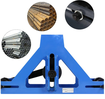 TR-40 Tube Roll Bender 25-40mm Roller Bender for Flat/Square/Rectangular Pipe