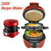 Electric Burger Press Machine Breakfast Machine Sandwich Hamburger Maker 220V