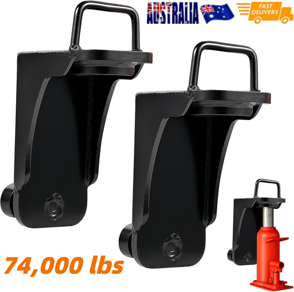 2x Heavy-Duty Shipping Container Jack Lug Leveler with U-Shaped Handle Shippin