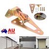 Roller Door Lock Anchor Garage Lock Zinc Plated Warehouse Door Lock Heavy Duty