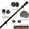 1.8M Telescopic Flag Pole Australian Flagpole Ball Flag Top Kit Holder Aluminum