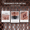 2000W Electric Space Heater Fast Quiet Heating for Bedroom Office Top BBQ Grill
