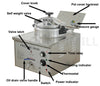 Constant Temp Food Oven Fryer Desktop Single Cylinder Electric Pressure Fryer