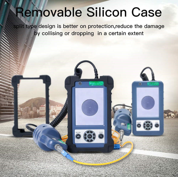 KIP-600V 400X Fiber Optic Inspection Probe Kit 3.5 Inch Display 4000mAh Battery