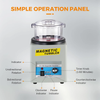 Magnetic Tumbler Polishing Machine Jewelry Polisher w/200g Pins Surface Polisher