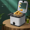 Electric Deep Fryer Immersion Frying Basket Frying Fat Chip Cooker Basket AU