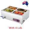 12L Insulated Food Warmer Bain Marie Food Warmer Buffet Warmer Chafing Dish