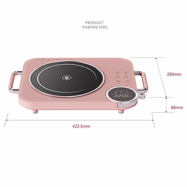 Electric Ceramic Stove Stir-frying Steam Boil Timing Cooking Induction Cooker