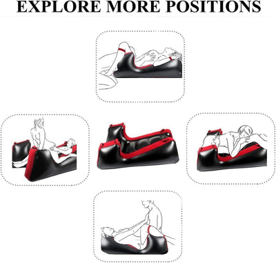 Multifunction Inflatable Sex Sofa Legs Open Restraints Chair Couples Adult Games