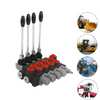 4 Spool P40 Tractor Loader Hydraulic Directional Control Valve With Joystick
