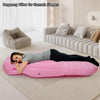Pregnancy Mattress Inflatable Pillow Full Body Maternity Airbed with Hole Gifts