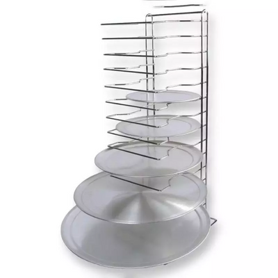 14 Trays Pizza Rack Pizza Stand Pizza Tray Pan Rack Commercial Pizza Equipment