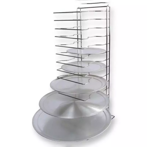 14 Trays Pizza Rack Pizza Stand Pizza Tray Pan Rack Commercial Pizza Equipment
